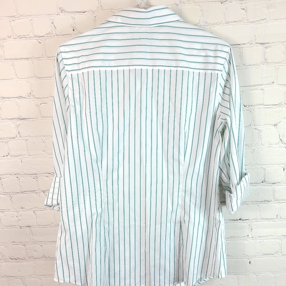 Pendleton Button Down Top Size 10 - image 6